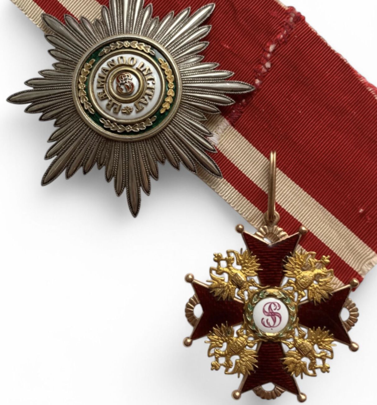 Russie, ensemble 1ère classe de l'ordre de Saint Stanislas