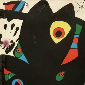 Joan MIRO (1893-1983), Montroig II (M. 954), Lithograph