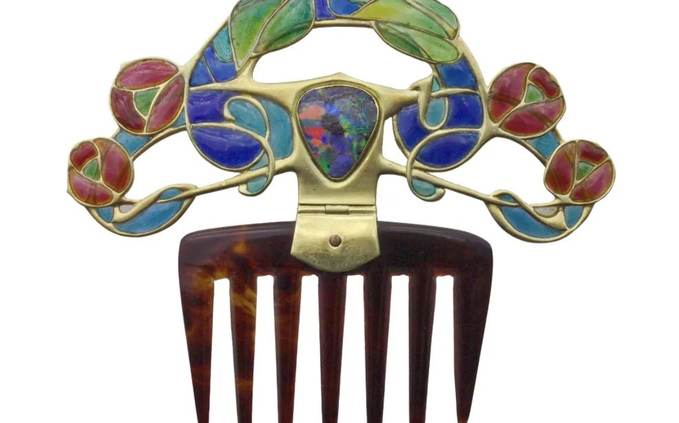 Archibald Knox, art nouveau comb