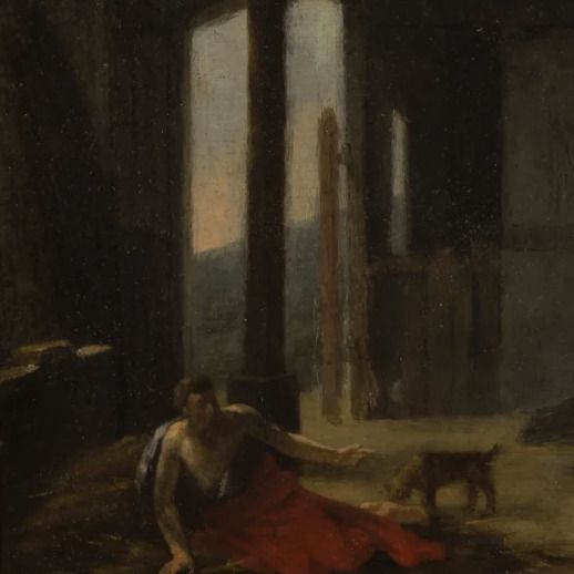 Michel Martin Drolling, huile sur toile