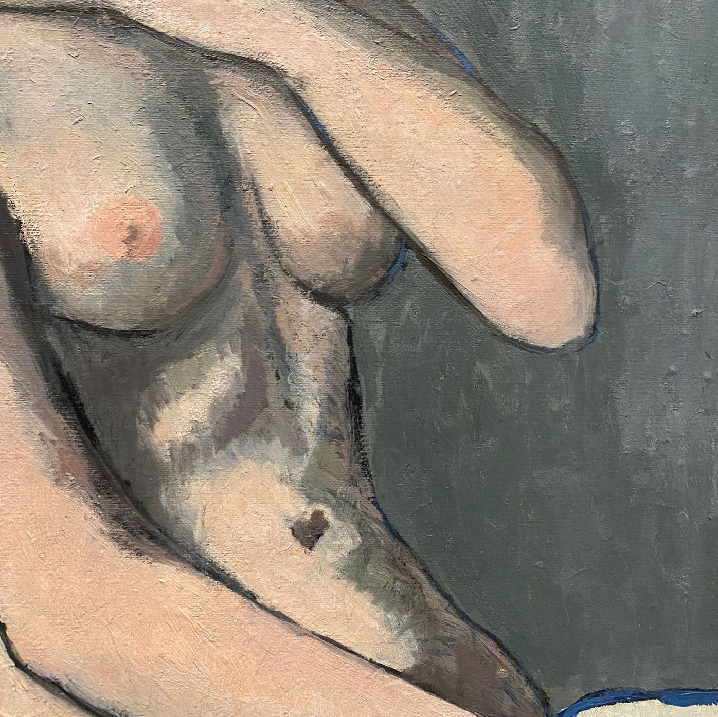 Pierre Grieud, oil on canvas, detail