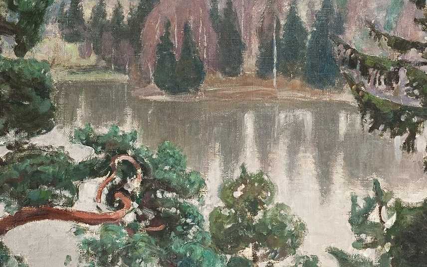 Pekka Halonen, huile sur toile