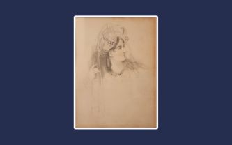 preparatory study for odalisque