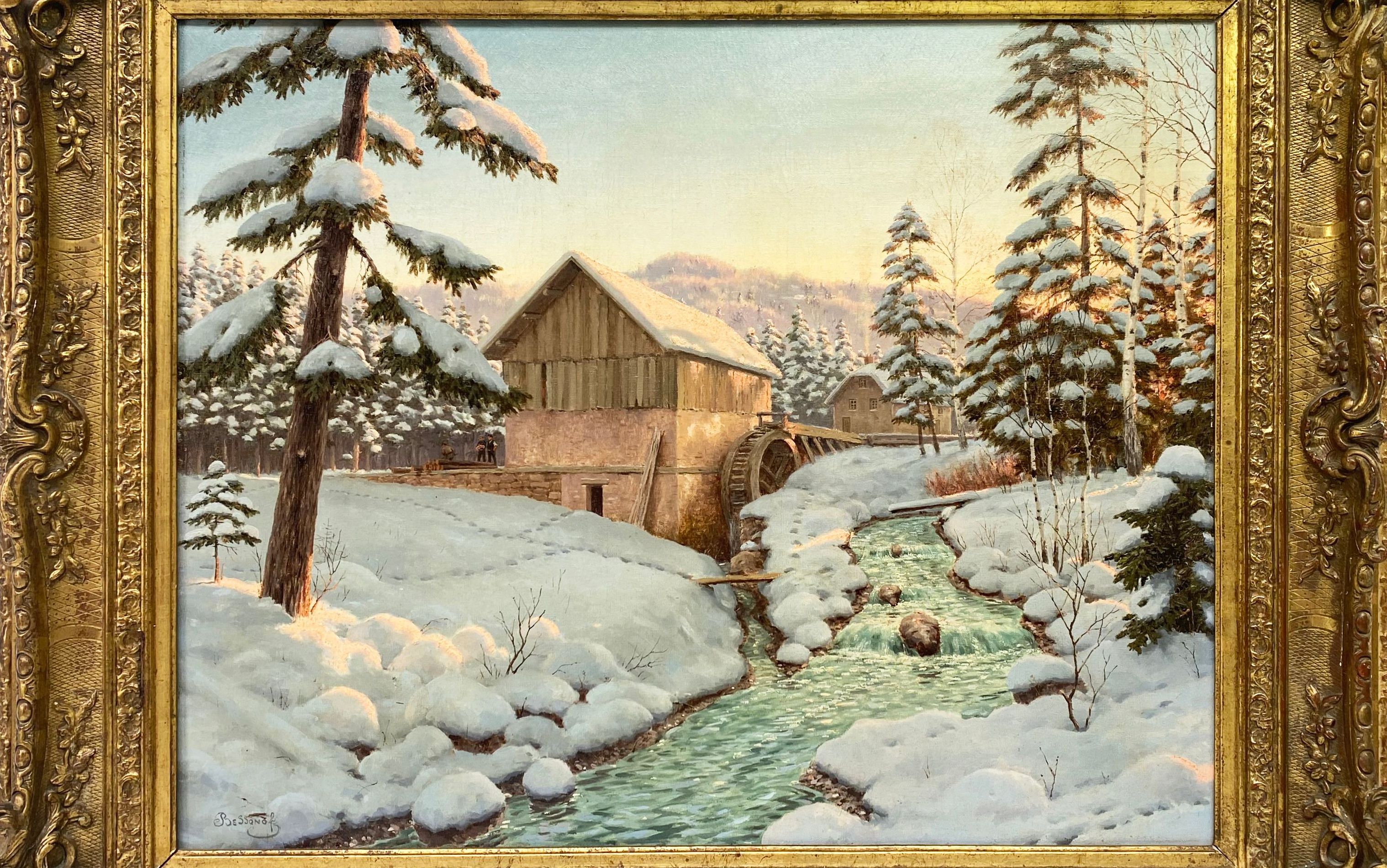 Bessonov, oil on canvas