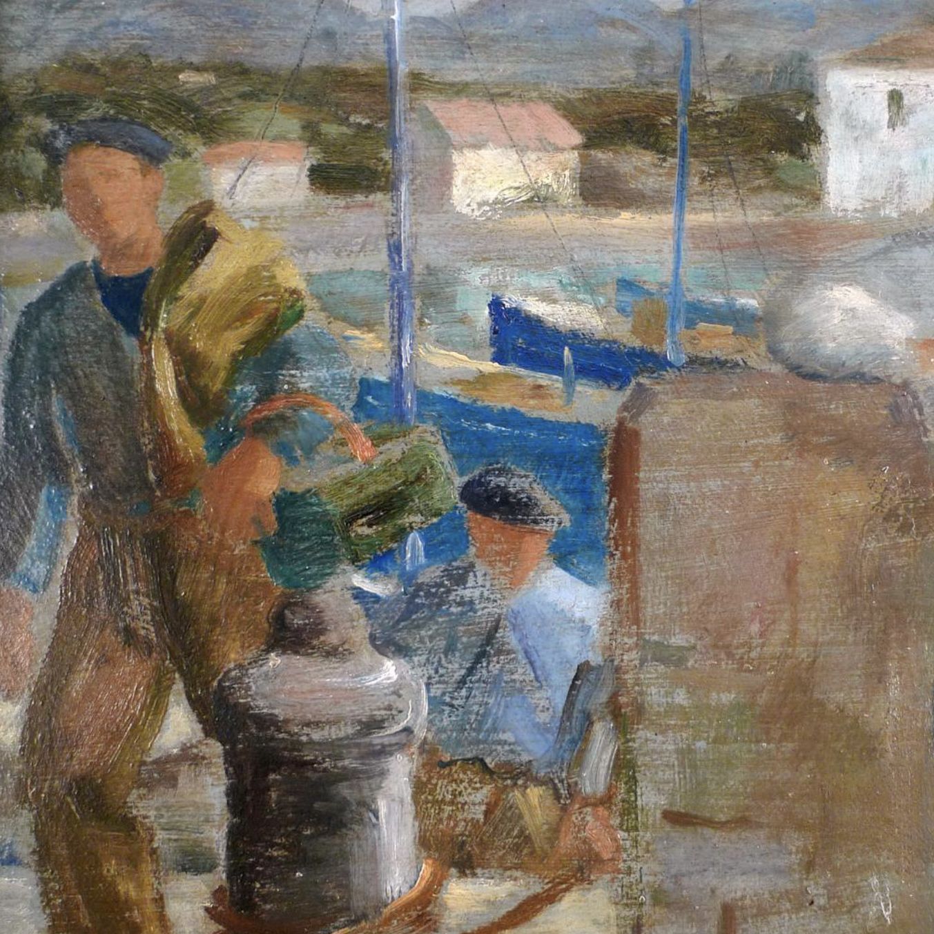 Ramiro Arrue, huile sur toile