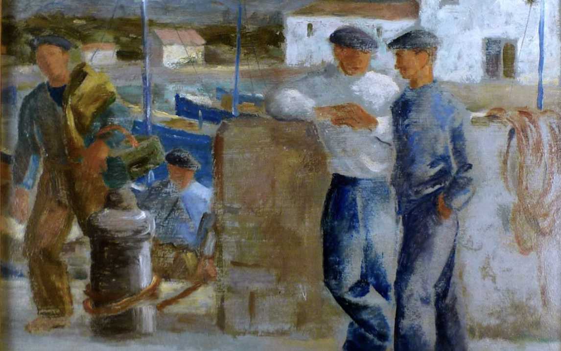 Ramirro Arrue, huile sur toile