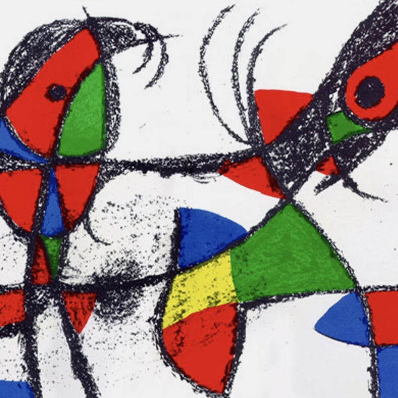 Joan Miro, lithograph