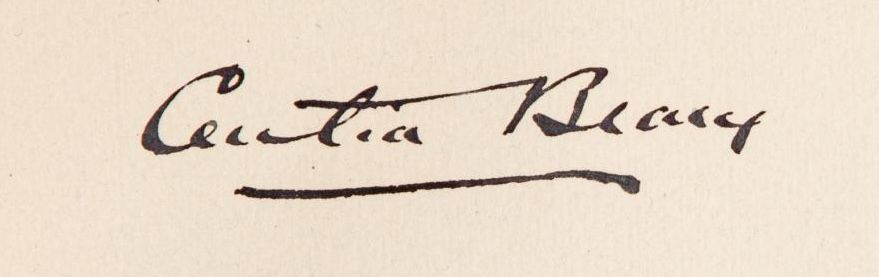 Signature de Cecilia Beaux