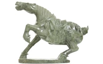 Chinese jade statue