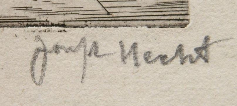 Signature of Joseph Hecht