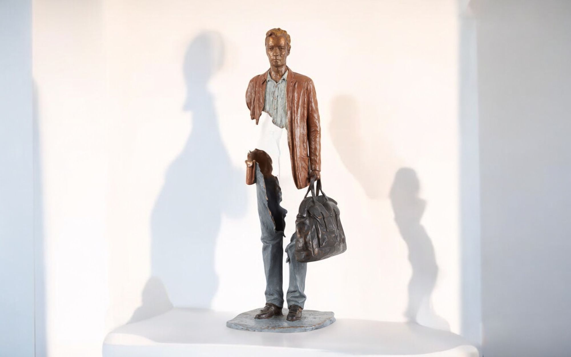 Bruno Catalano, bronze sculpture