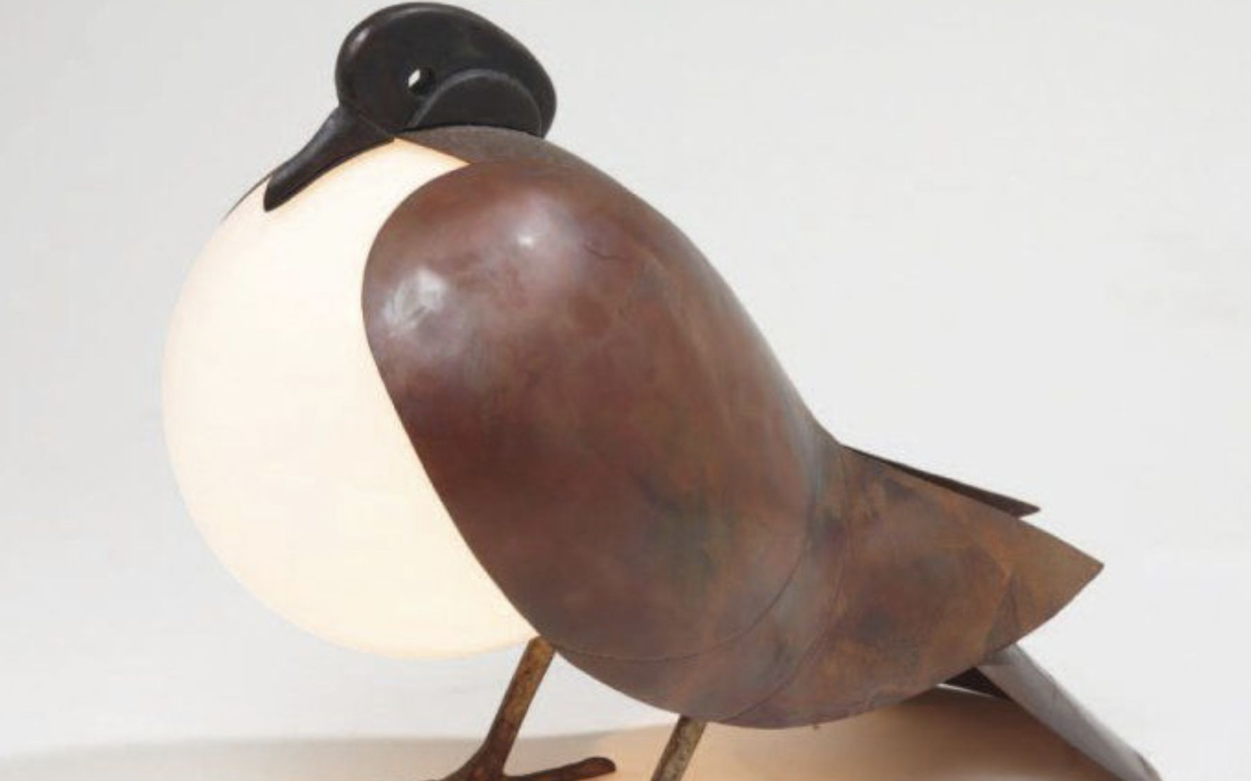 François-Xavier Lalanne, pigeon lamp