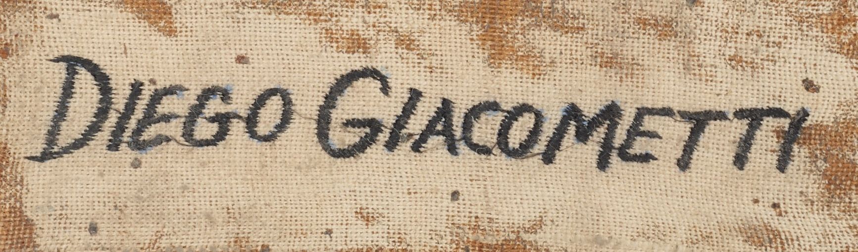 Diego Giacometti's signature