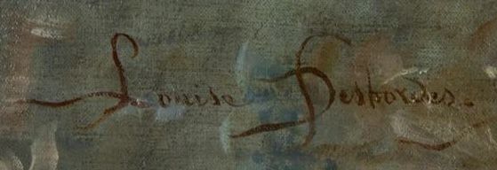 Signature de Louise Desbordes Jonas