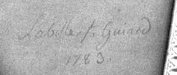 Signature of Adelaïde Labille Guiard