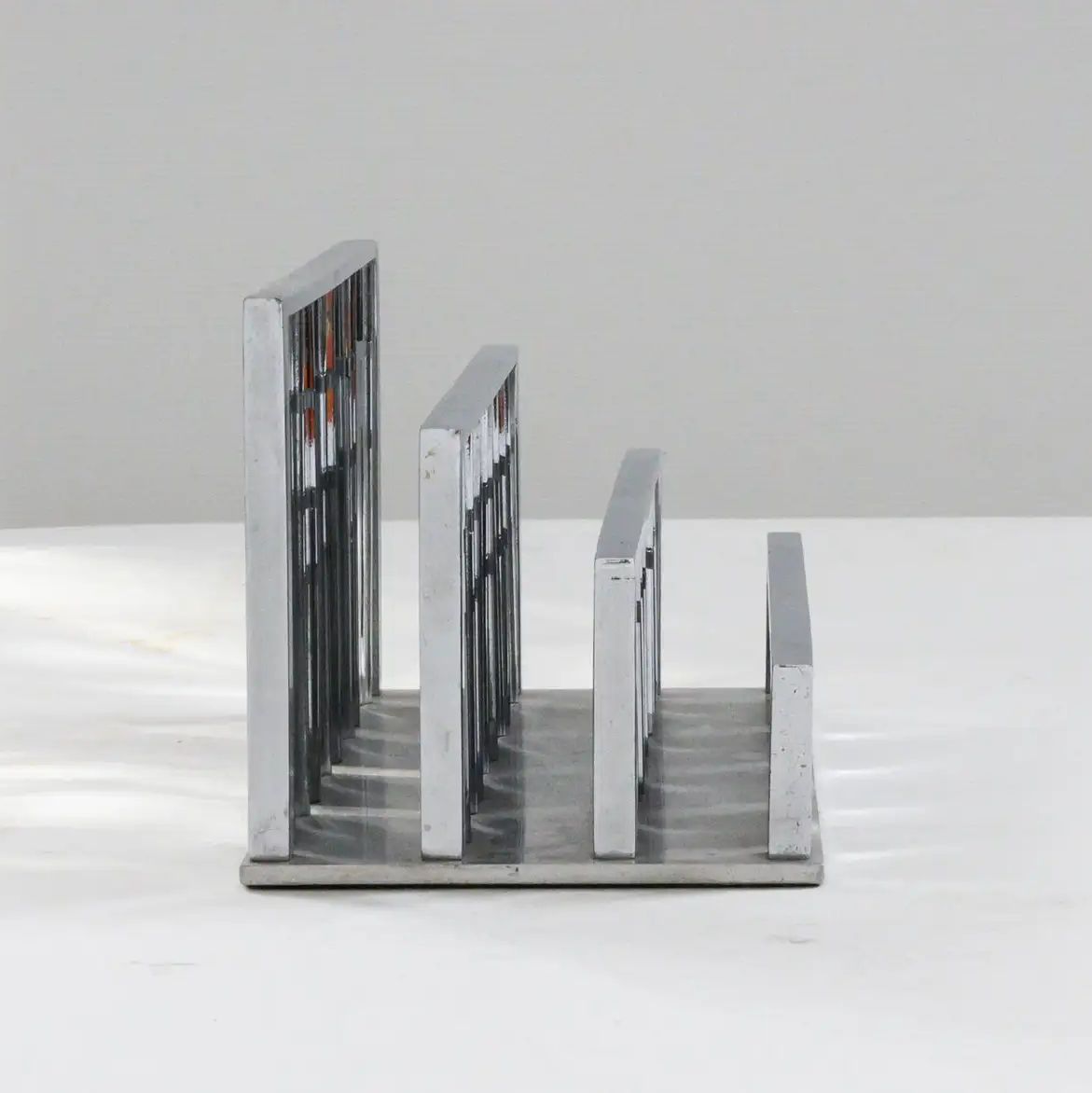 Adnet, metal letter holder