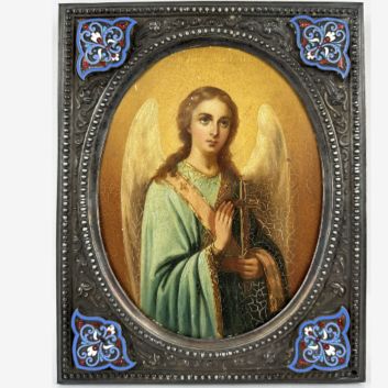 RUSSIA, Guardian Angel icon, 1890