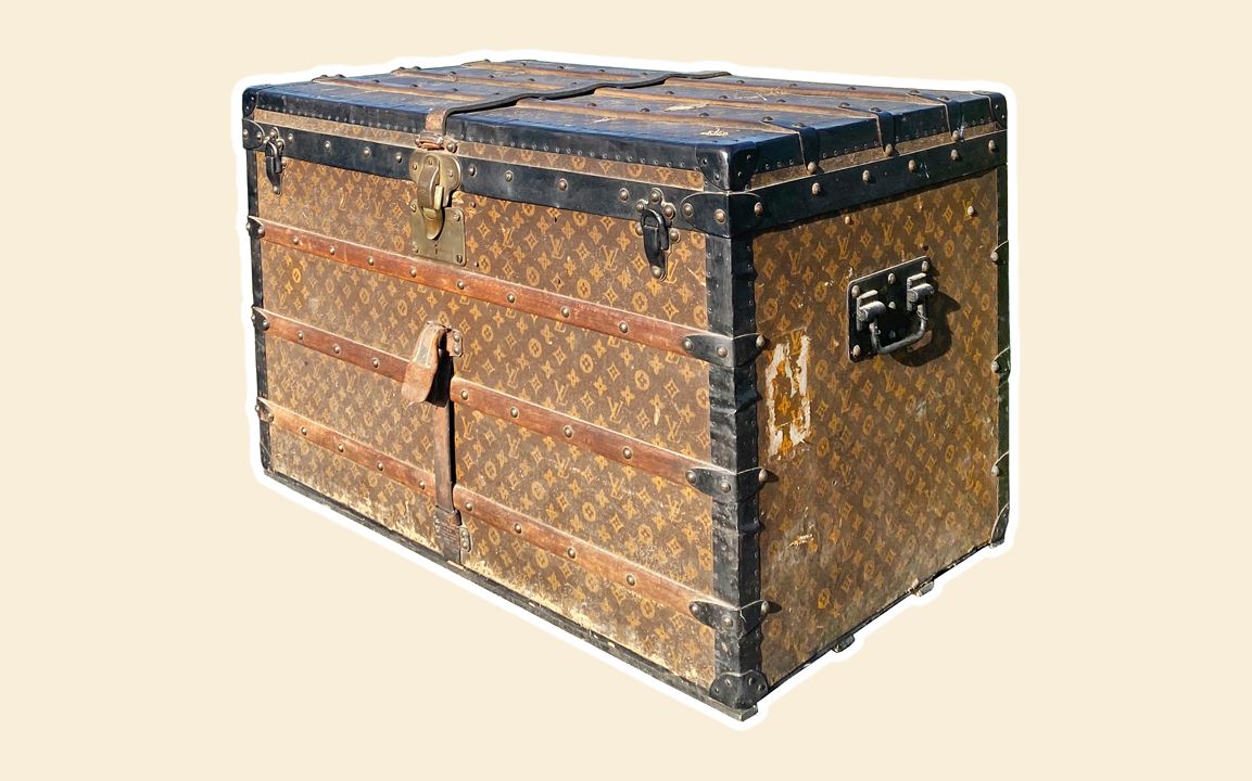 Louis Vuitton rectangle trunk 20th century