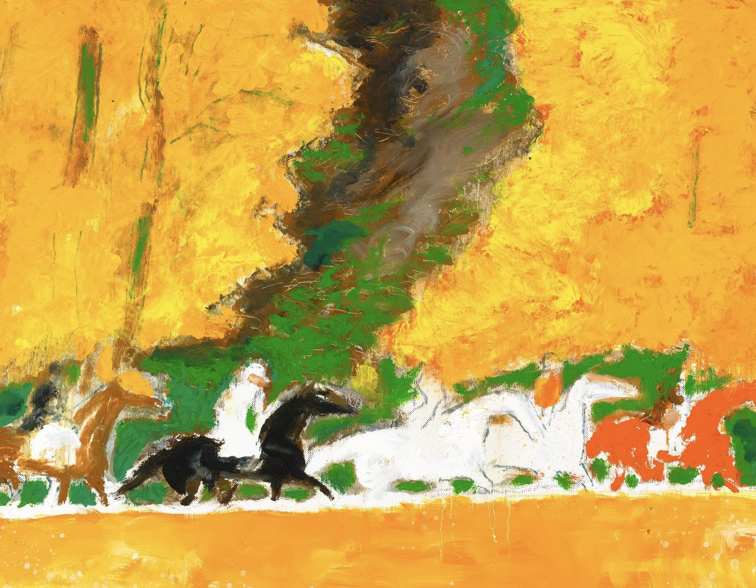 André Brasilier, lithographie