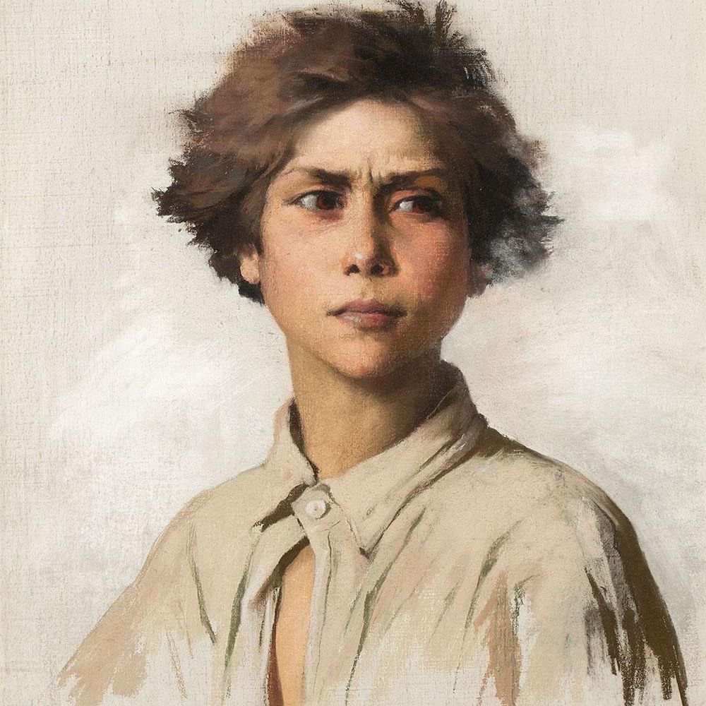 Anna Bilinska Bohdanowicz, huile sur toile