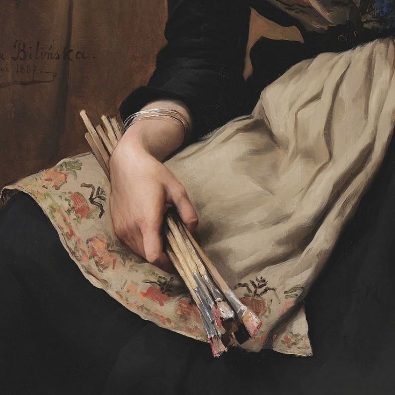 Anna Bilinska Bohdanowicz, huile sur toile