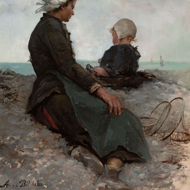 Anna Bilinska Bohdanowicz, huile sur toile