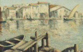 Henri Zuber, oil on canvas