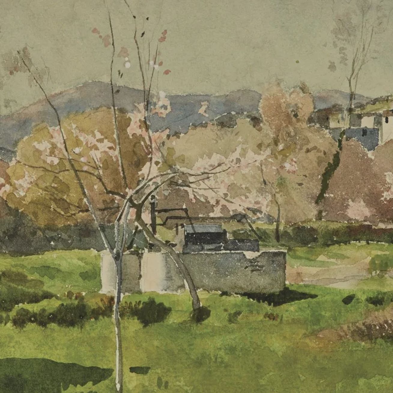 Henri Zuber, aquarelle et pastel
