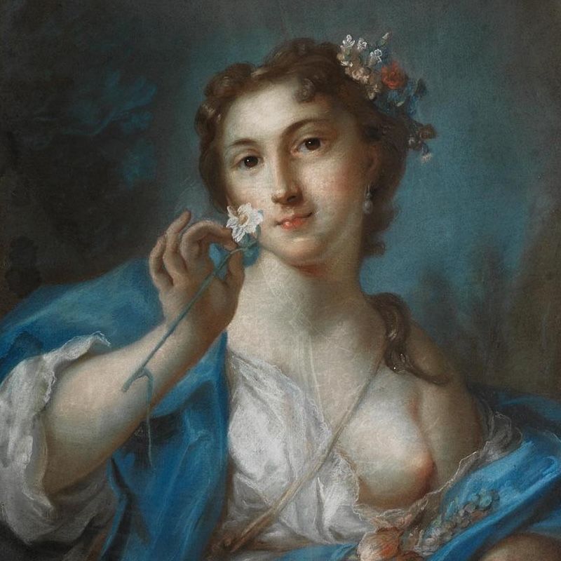 Rosalba Carriera, pastel sur papier