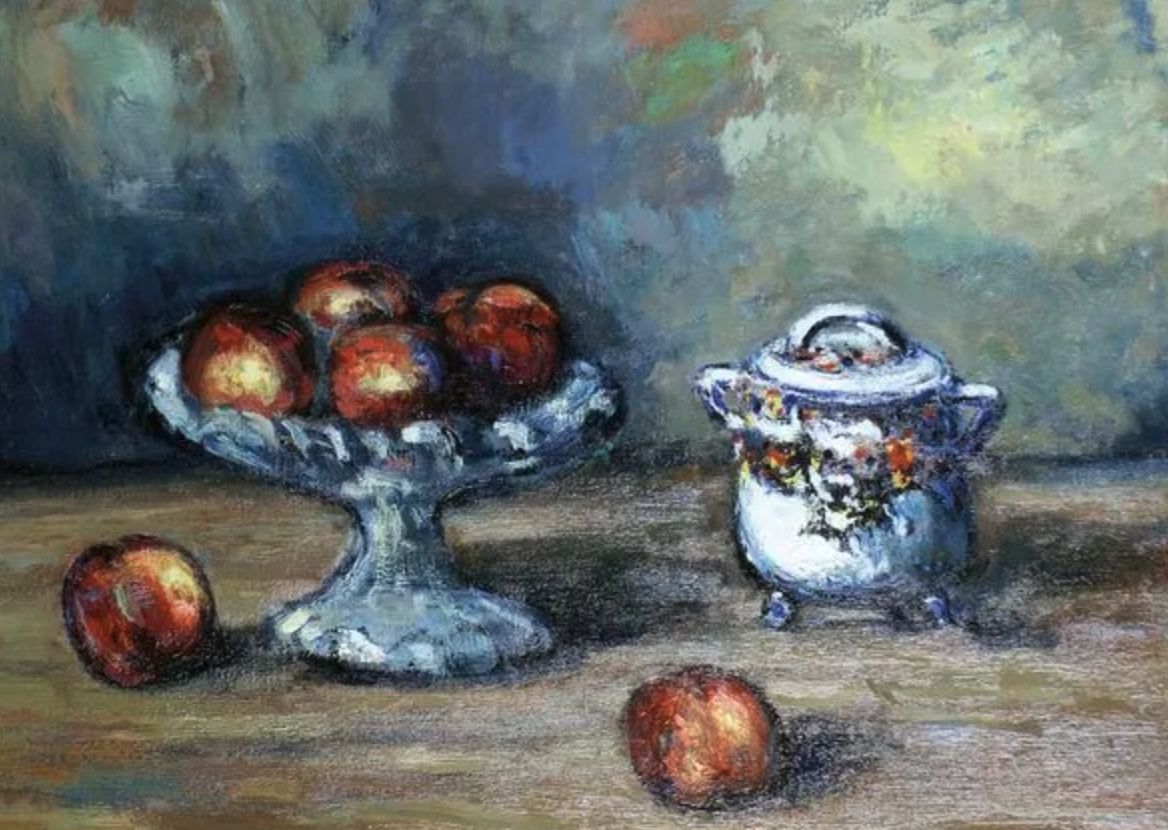 Maurice Louvrier, oil on canvas