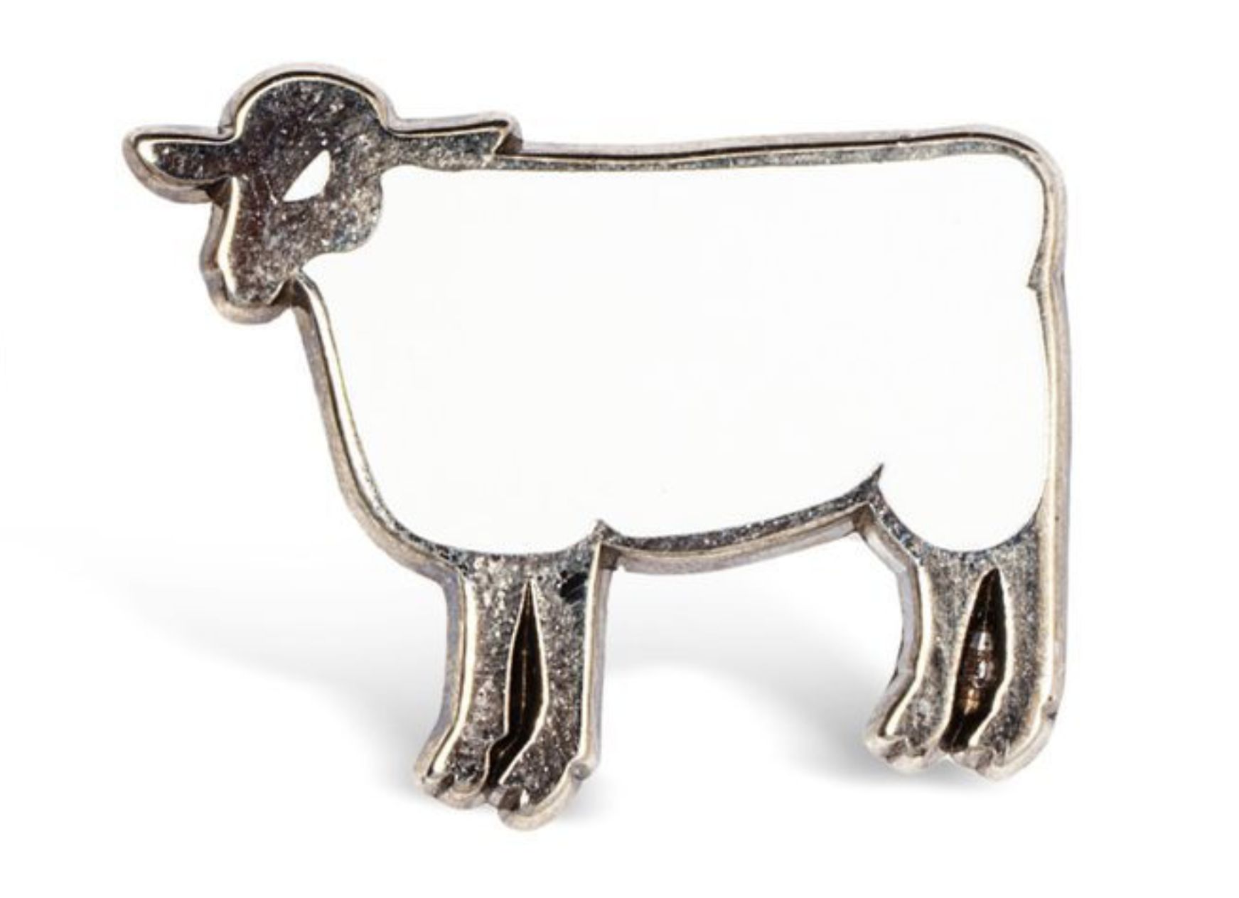 François-Xavier Lalanne, broche en céramique