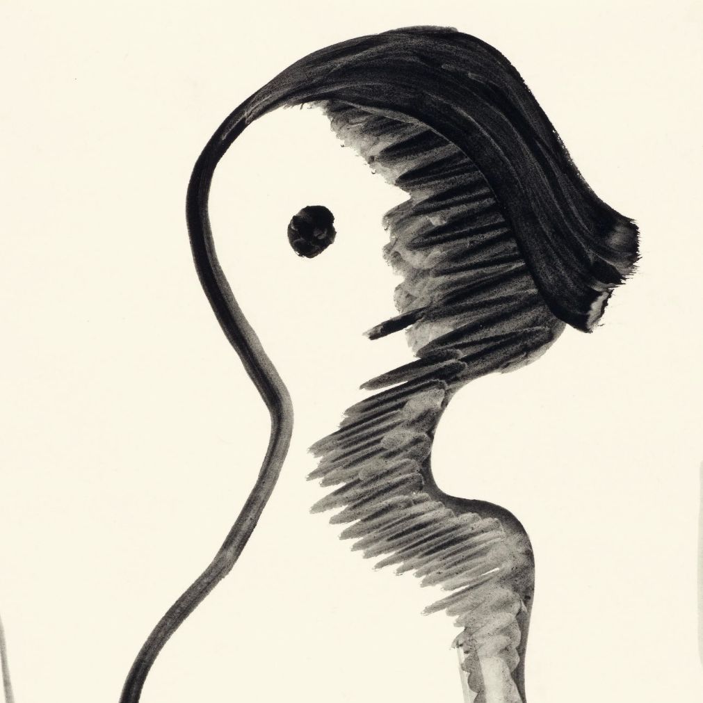 Silvia Bächli, dessin à l'encre