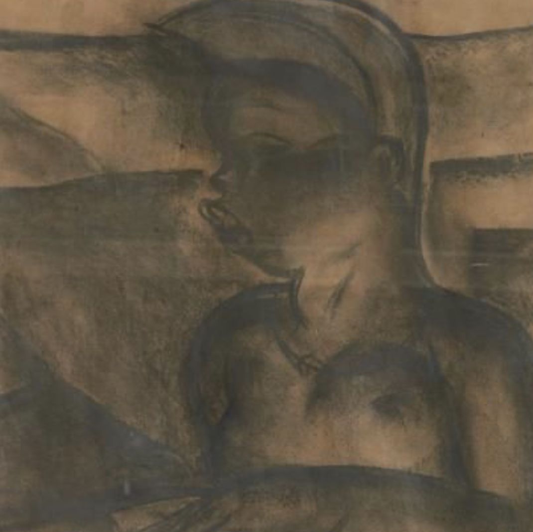 Auguste Mambour, drawing