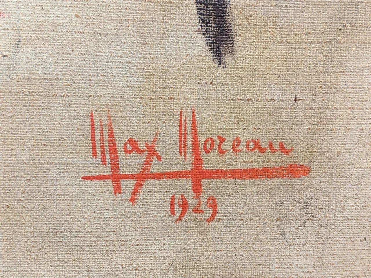 Signature of Max Moreau