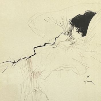 René GRUAU (1909-2004), Elegant expanse