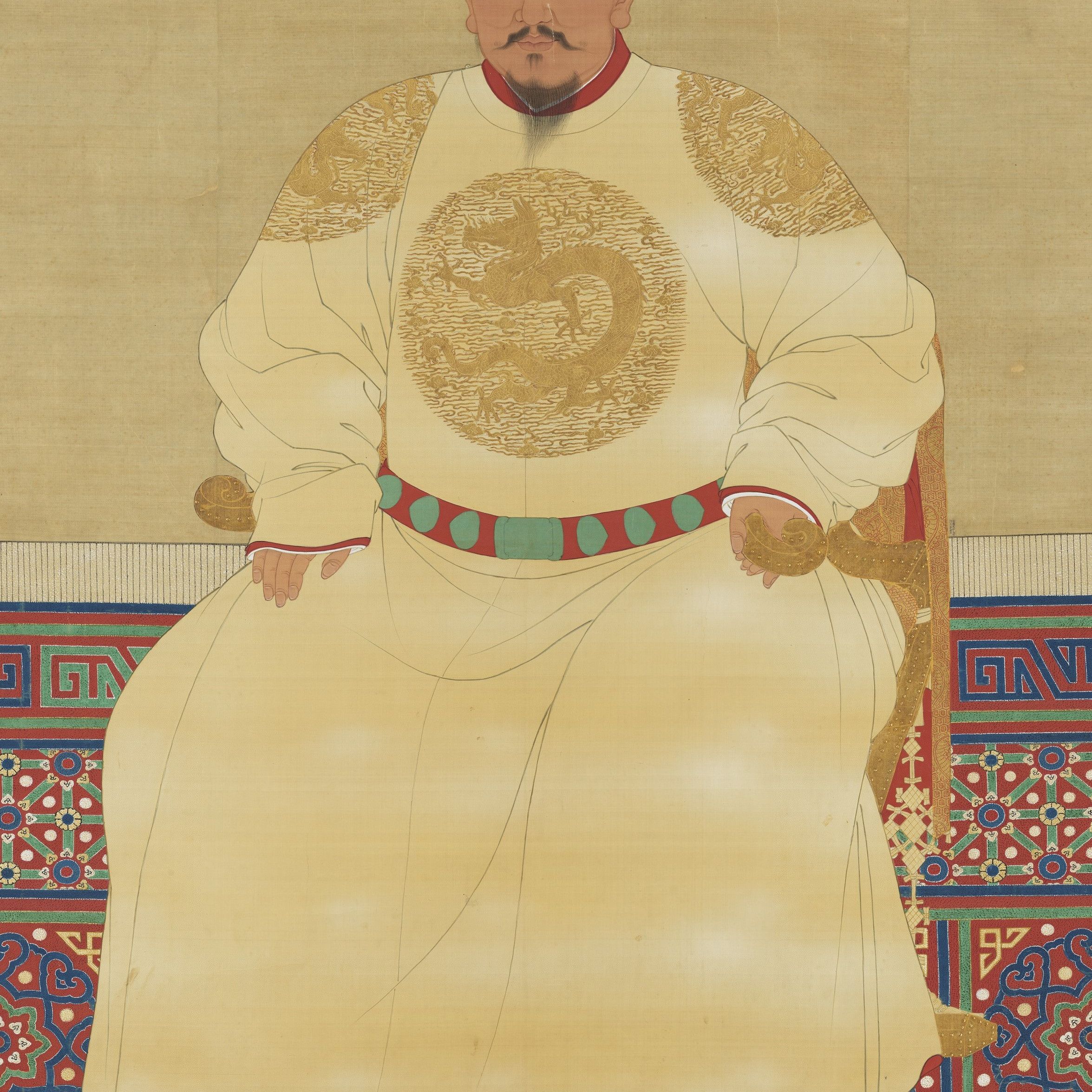 Emperor Taizu in imperial dress