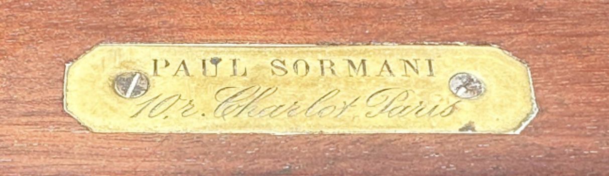 Stamped by Paul Sormani