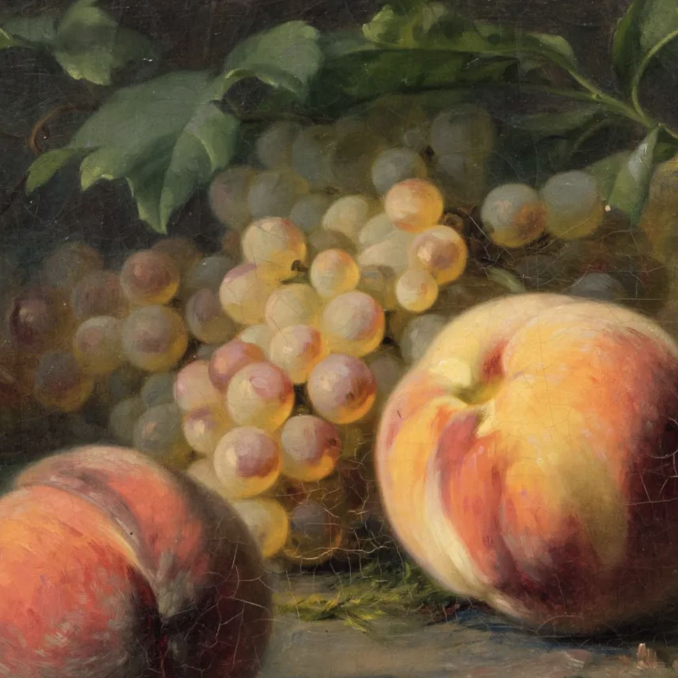 Élise Puyroche Wagner, huile sur bois