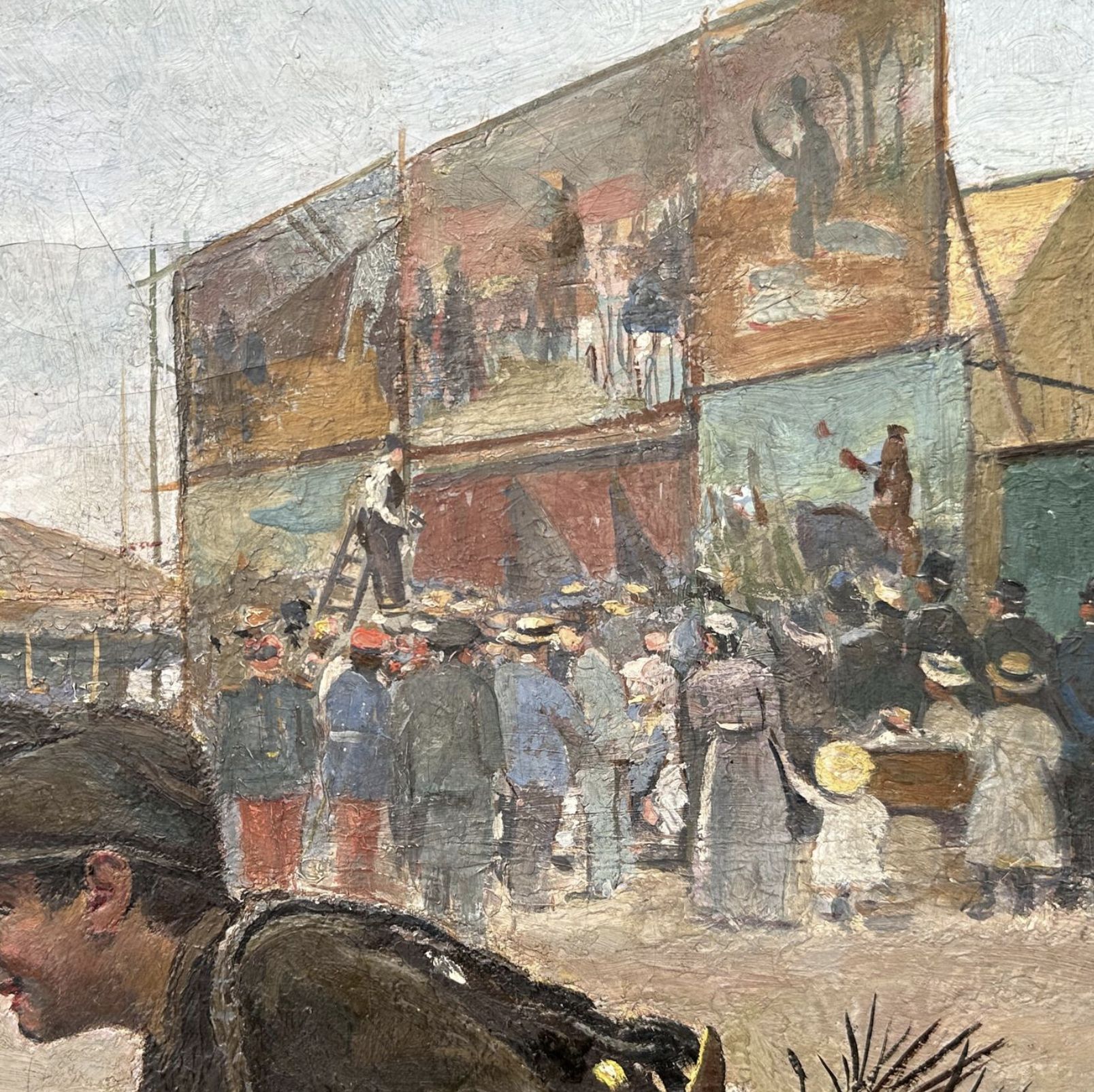 Paul Chocarne Moreau, huile sur toile