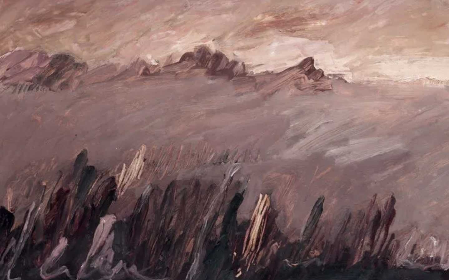 Roger Edgar Gillet, huile sur toile