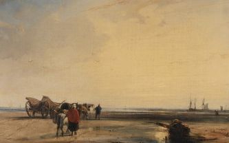 Richard Parkes Bonington, huile sur toile