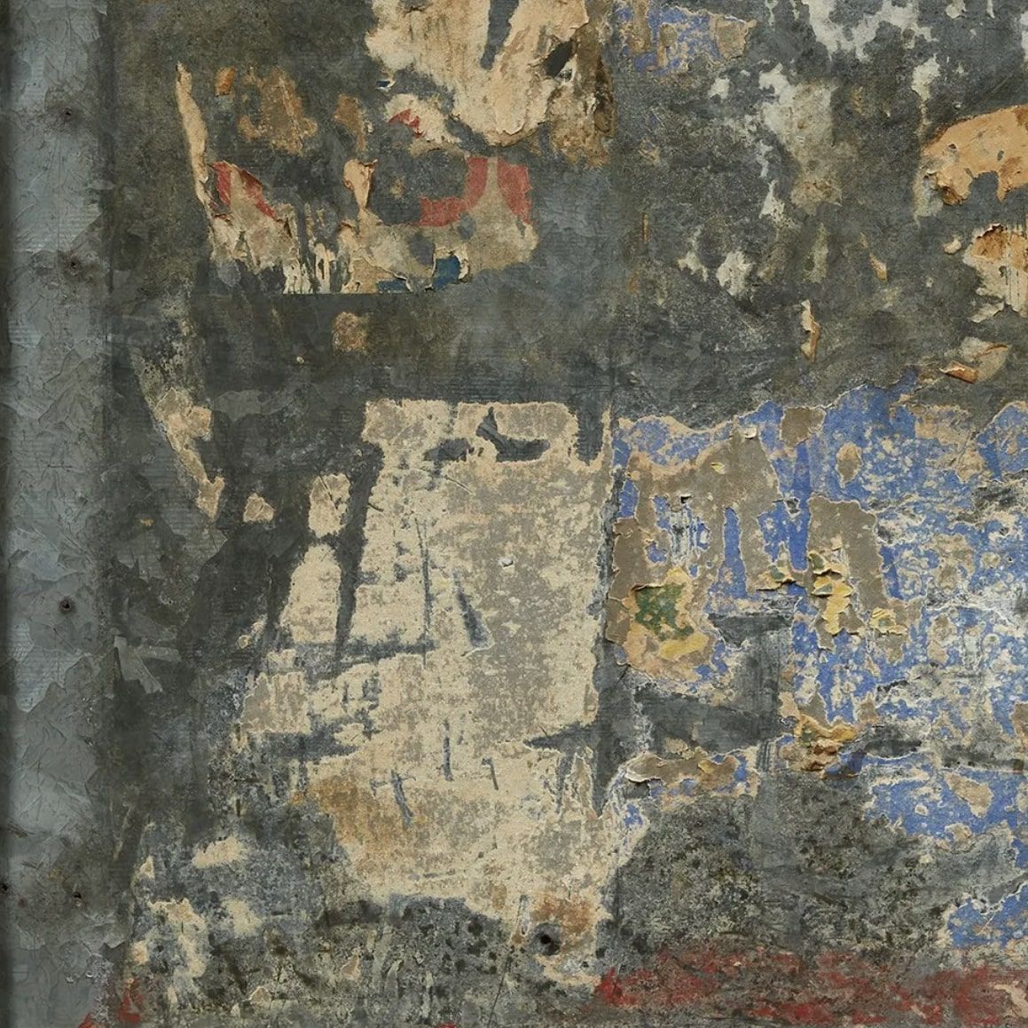 Raymond Hains, mixed media