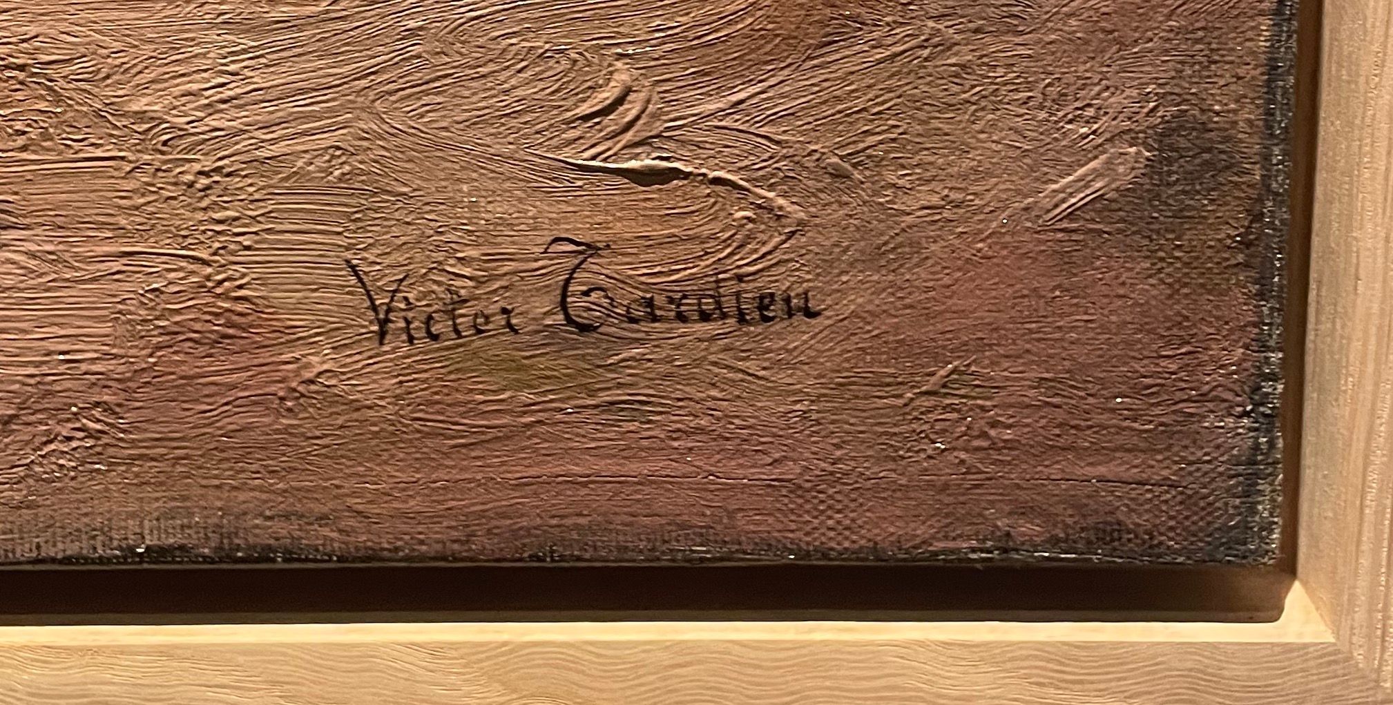 Victor Tardieu's signature