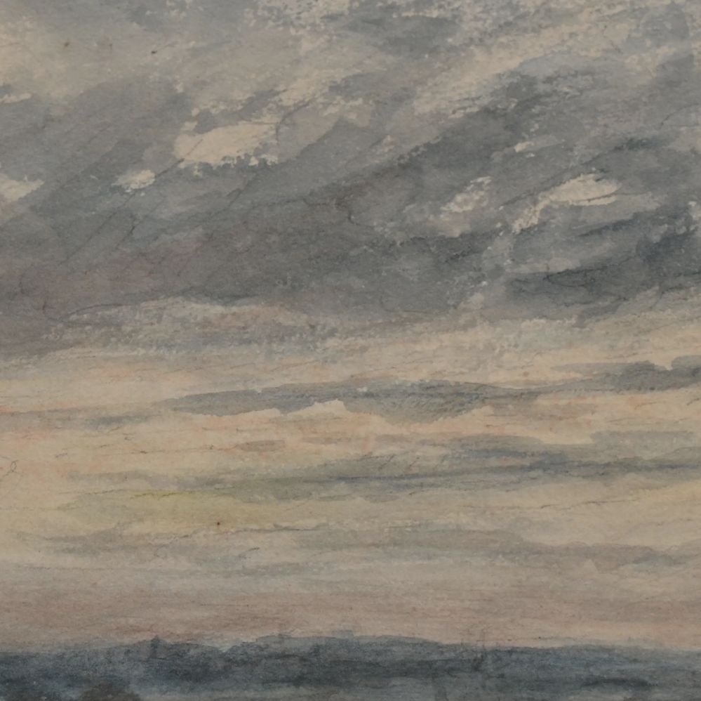 John Constable, watercolor