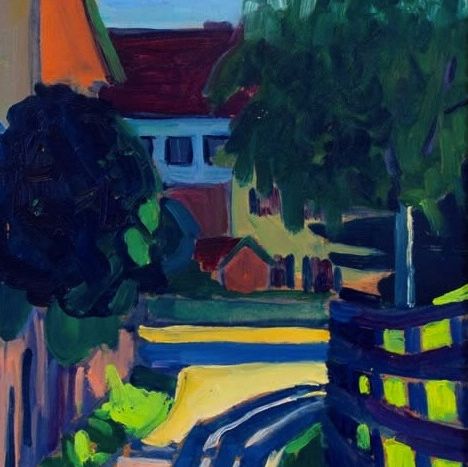 Gabriele Münter, huile sur toile