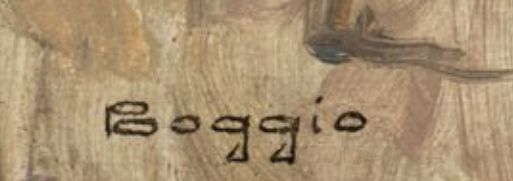 Signature of Emile Boggio