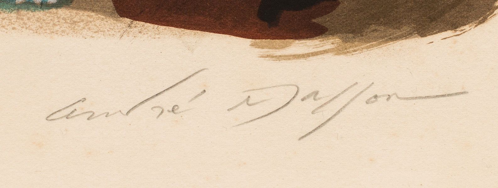 Signature of André Masson