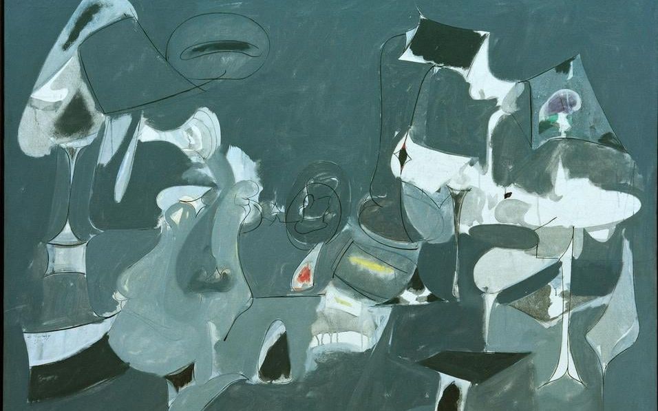 Arshile Gorky, oil on canvas