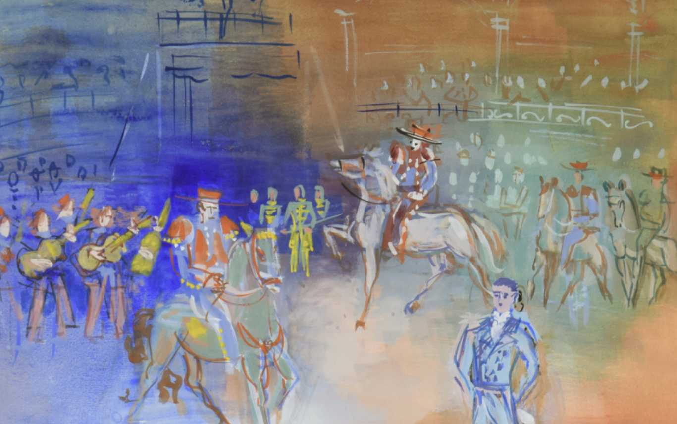 Jean Dufy, watercolor