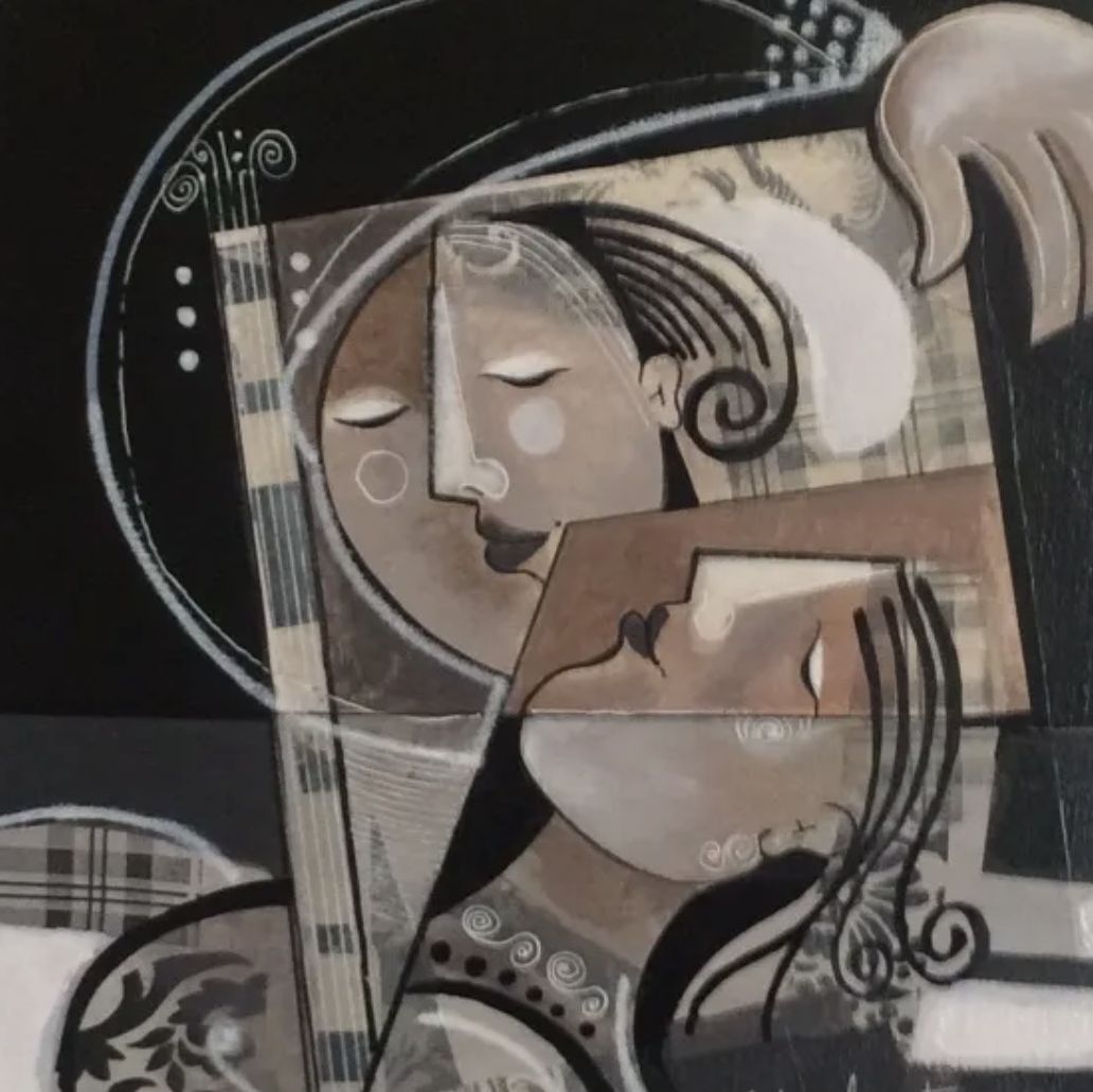 Yoël Benharrouche, acrylique